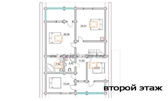 План 2-го этажа