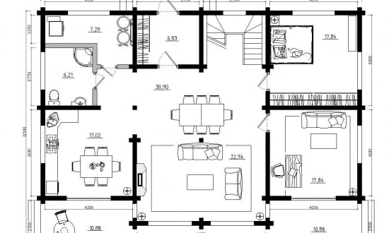Проект дома "Чапский"