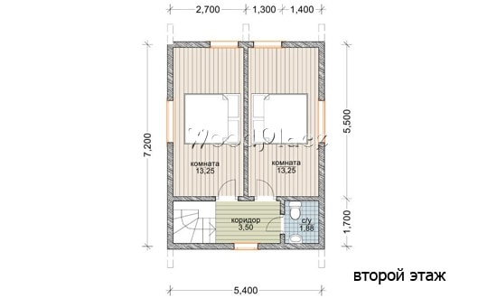 Проект каркасного дома "ГРЭЙМедиа"