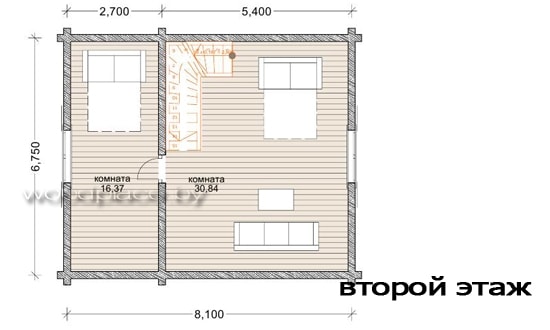 План 2-го этажа