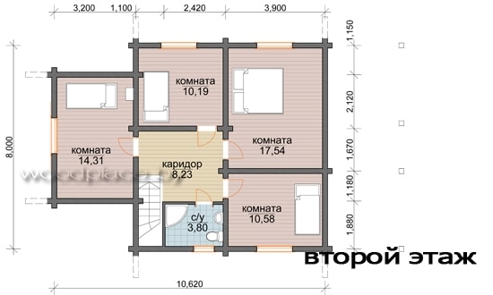 План 2-го этажа