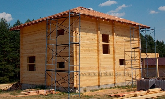 Процесс строительства дома
