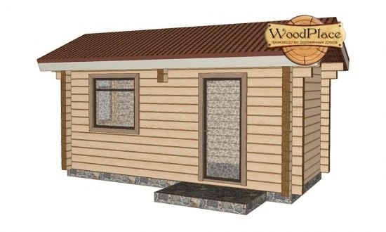 Проект бани "Буханка"