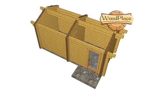 Проект бани "Буханка"