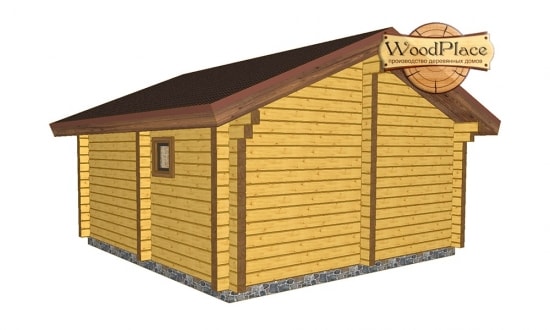 Проект бани "Цветоч"