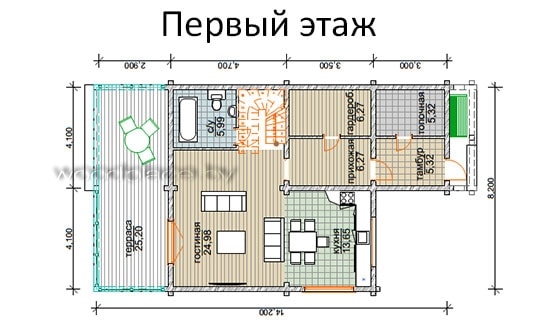 Проект дома "Простор"