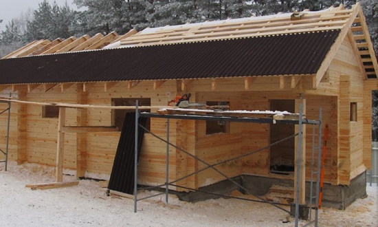 Проект бани "Идилия"