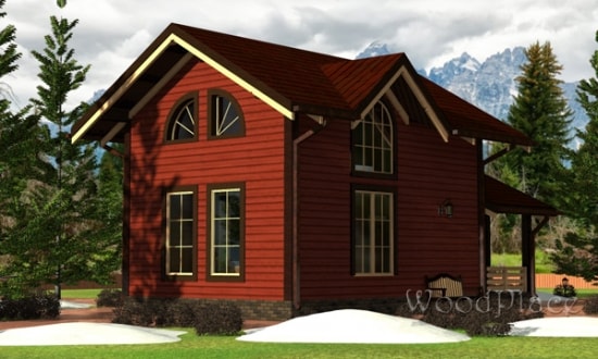 Проект каркасного дома "ГРЭЙМедиа"