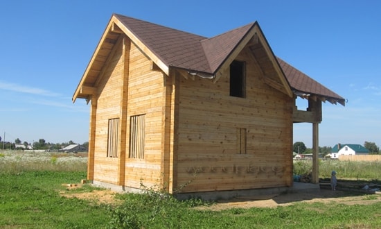 Готовый деревянный дом
