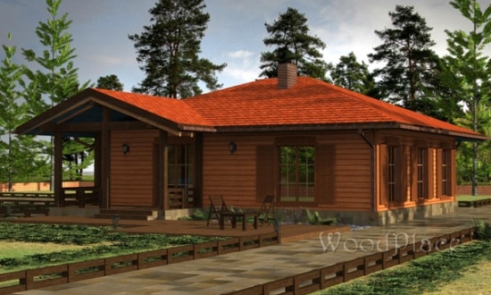 Проект каркасного дома "Юг"