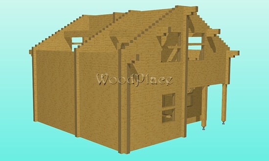 Проект дома "Конфетка"