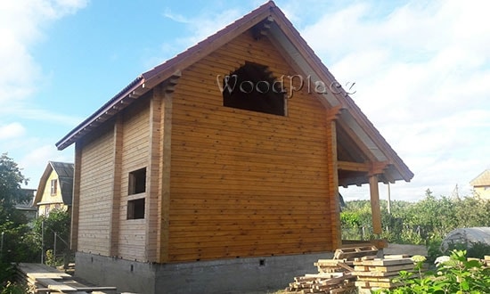 Projekt domu "Łabędzie"