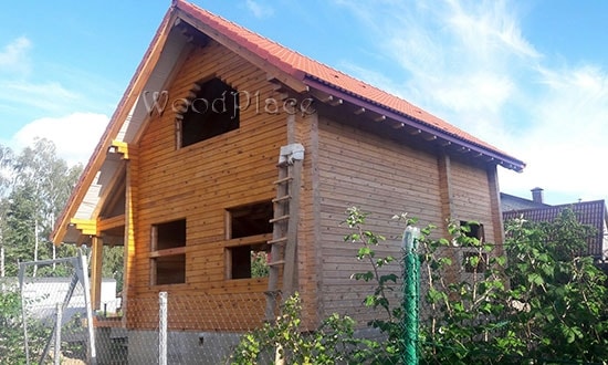 Projekt domu "Łabędzie"