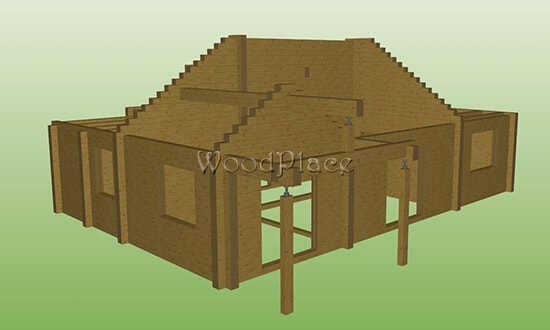 Projekt domu "Logojsk"