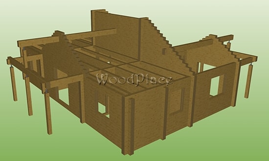 Projekt domu "Logojsk"