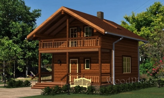 Проект каркасного дома "Лужки"