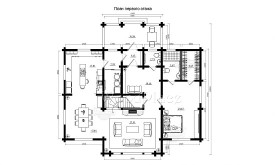 Проект дома "Мичиган"