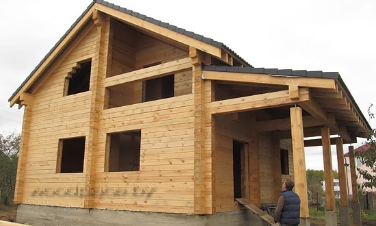 Фасад готового дома