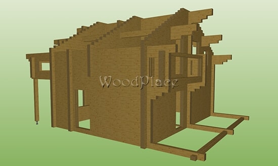 Projekt domu "Moczany"