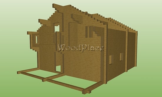 Projekt domu "Moczany"