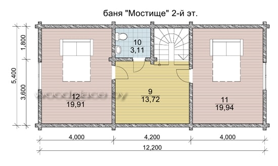 План 2-го этажа