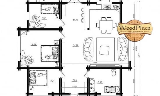 Проект дома "Бруклин"