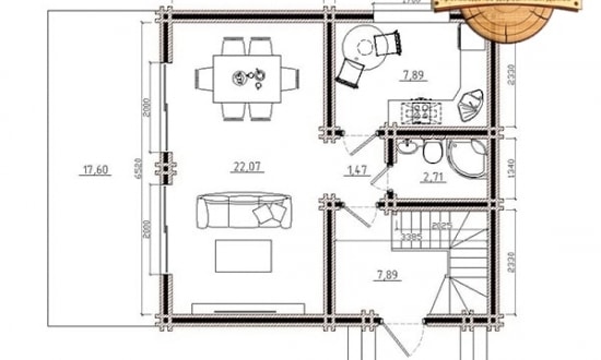 Проект дома "Персей"