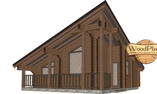 Проект дома "Айсберг"