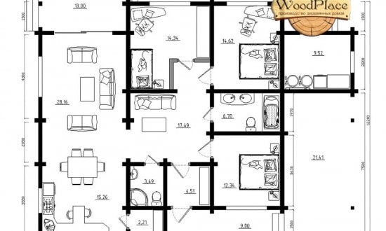 Проект дома "Фермер"