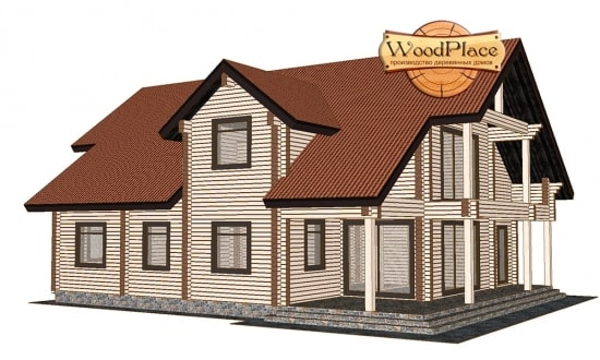 Проект дома "Хостел"