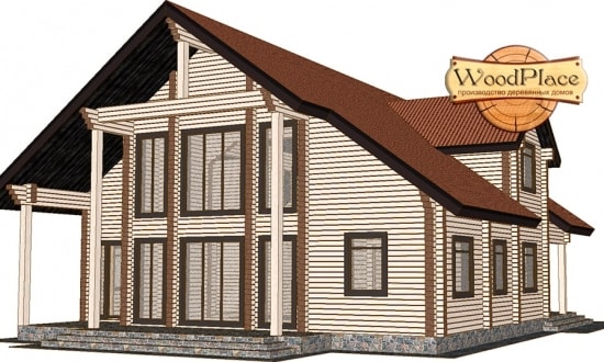 Проект дома "Хостел"