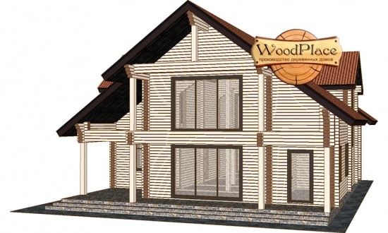 Проект дома "Хостел"