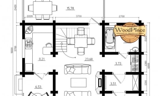 Проект дома "Ирландец"