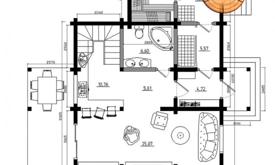 Проект дома "Новое Поле Плюс"