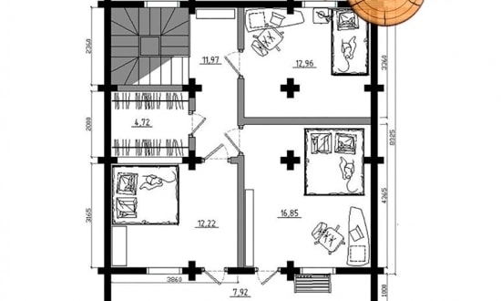 Проект дома "Новое Поле Плюс"