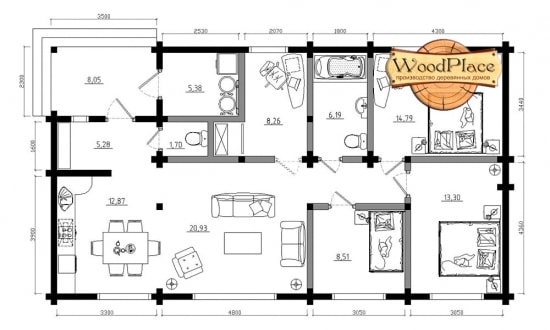 Проект дома "Полярные зори"