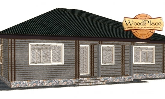 Проект дома "Рига"