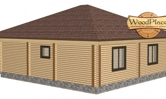 Проект дома "Таёжный бор"