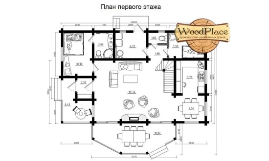 Проект дома "Зимний сад"