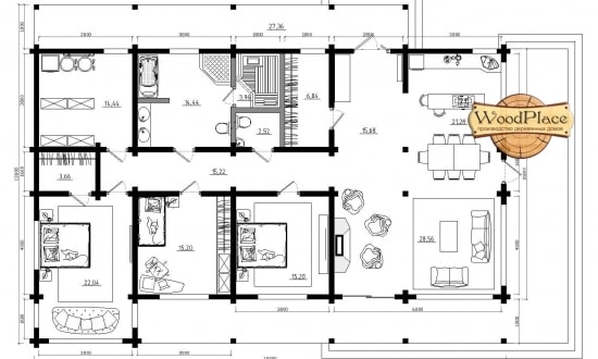 Проект дома "Континенталь"
