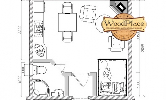 Проект дома "Квадрат"