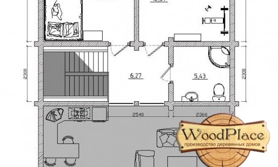 Проект дома "Авангард"