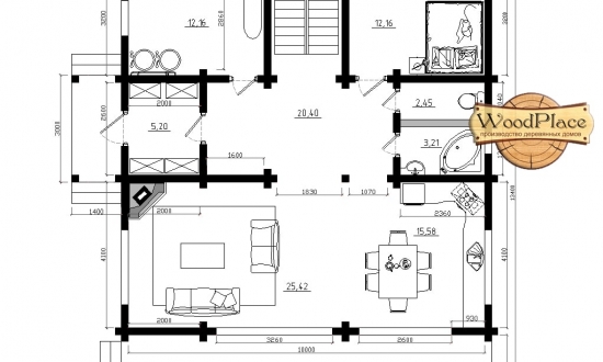 Проект дома "Заславль"