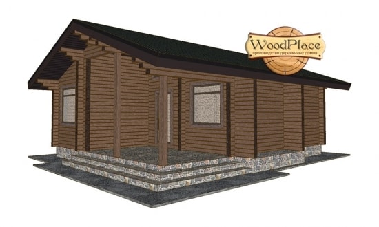 Проект бани "Ранчо"