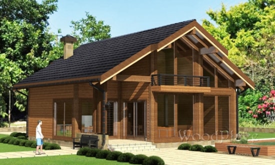 Проект каркасного дома "Селява"