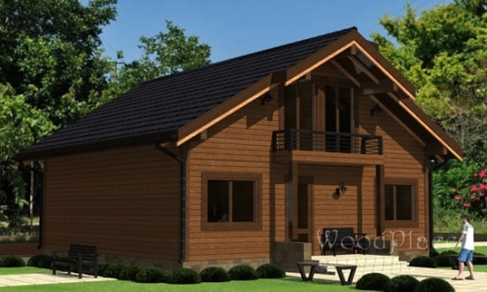 Проект каркасного дома "Селява"