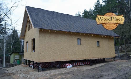 Проект каркасного дома "Слиж"