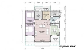 Проект каркасного дома "Юрий"