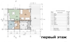 План 1-го этажа