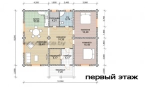 План 1-го этажа